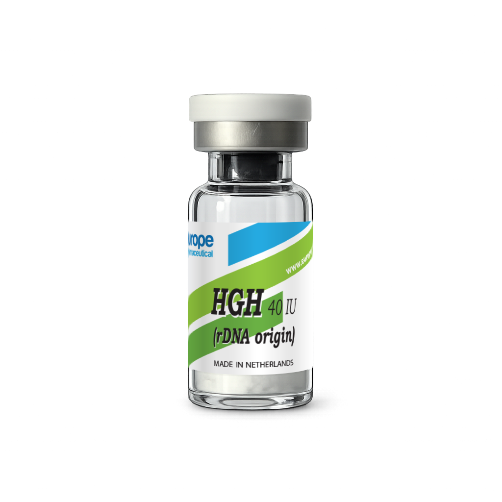 Somatropin (Human Growth Hormone), 40 IU — product vial