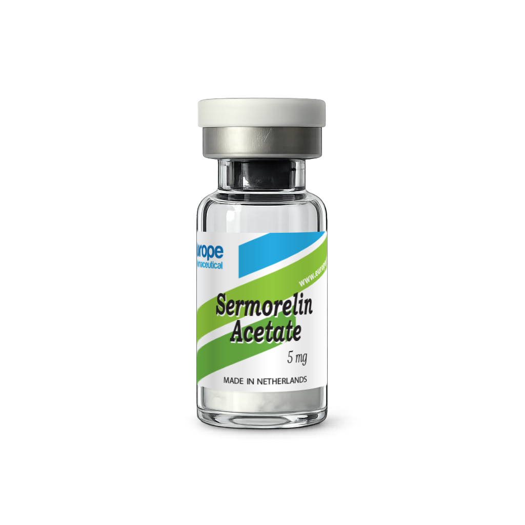 Sermorelin Acetate, 5 mg — product vial