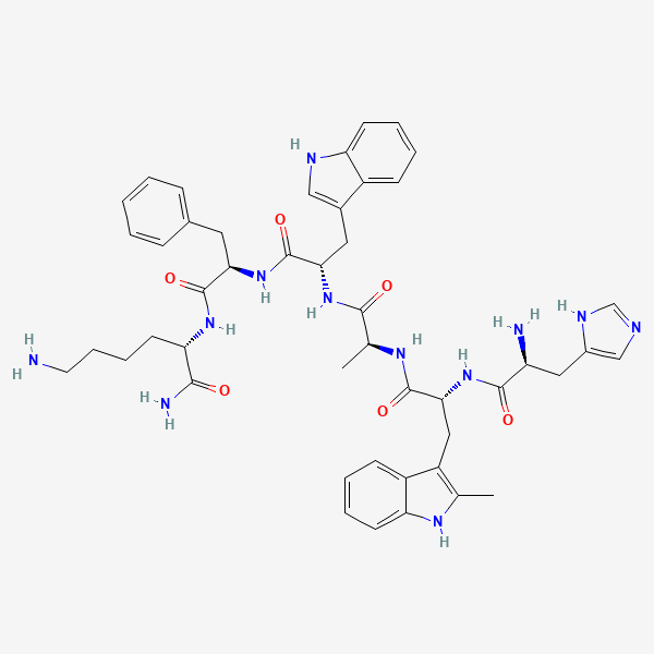 Hexarelin: 2D chemical structure